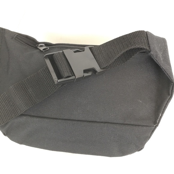 Eddie Bauer Black Fanny Pack Belt Bag Unisex Adjustable Travel Vacation - Picture 7 of 10
